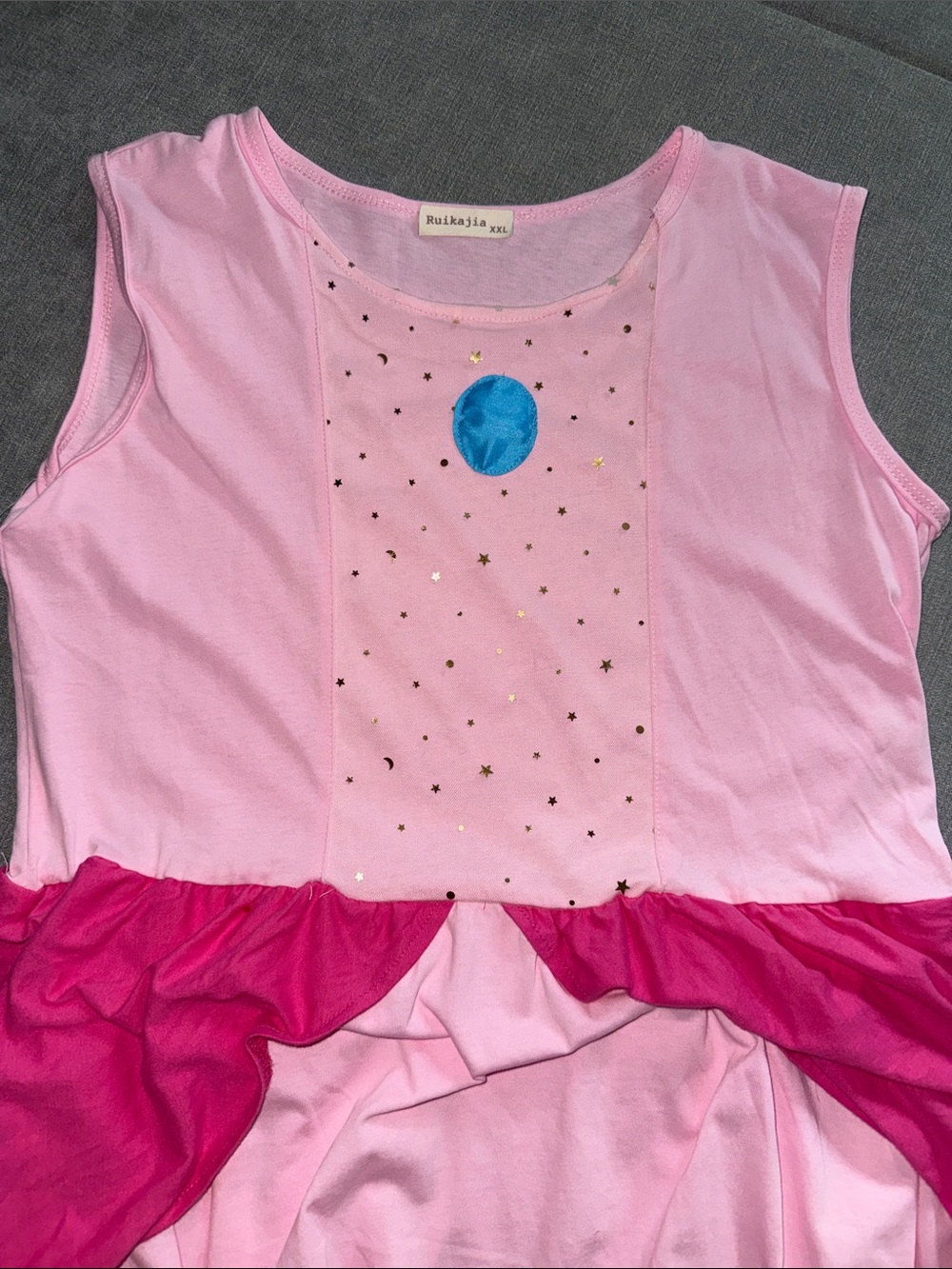 Princess Peach Women’s Cosplay Halloween Costume Dress - Picture 2 of 6